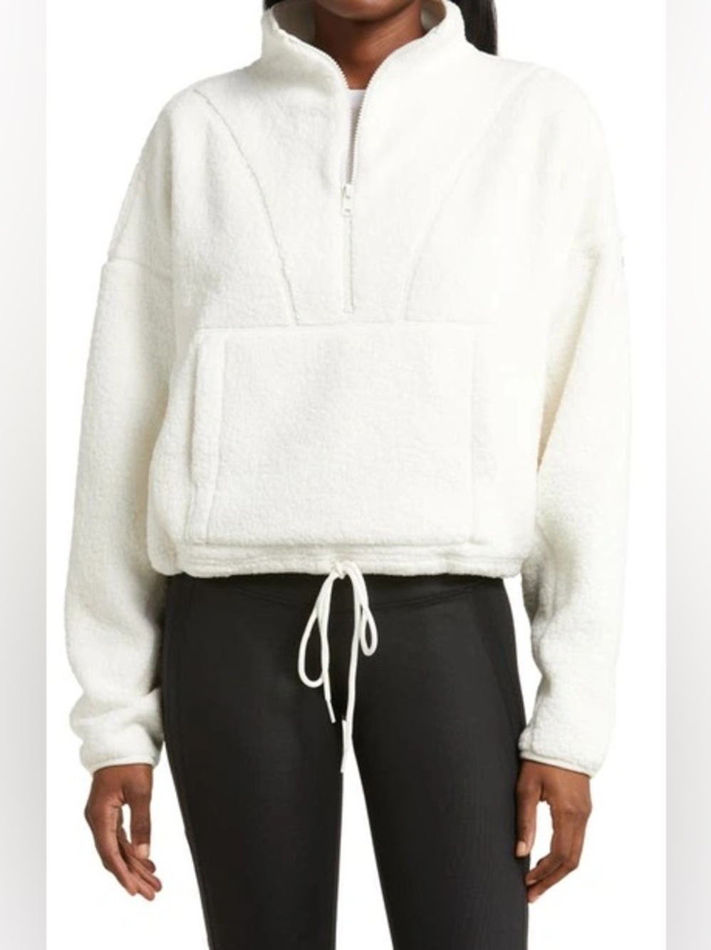 Alo Yoga Elysian High Pile Fleece Half Zip M